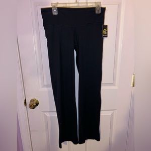 Black Champion Straight Leg Pants, Size Medium